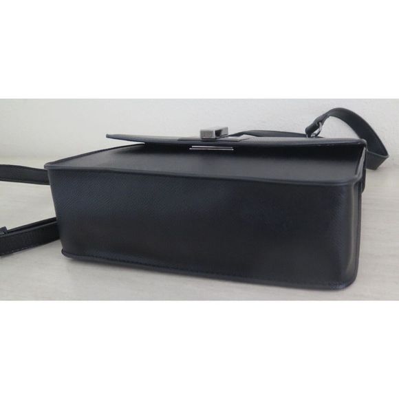 Aldo Black Top Handle Clutch/Crossbody w/Removable Strap - Picture 7 of 10